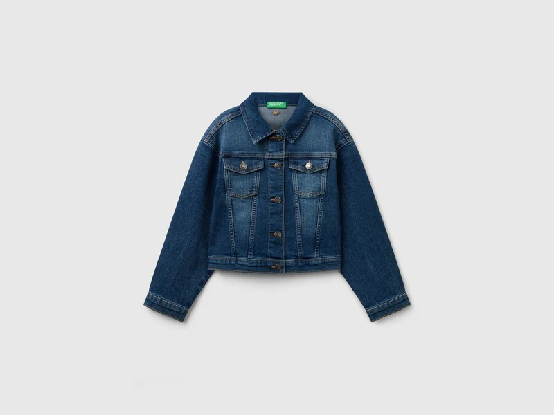 Übergroße Jeansjacke