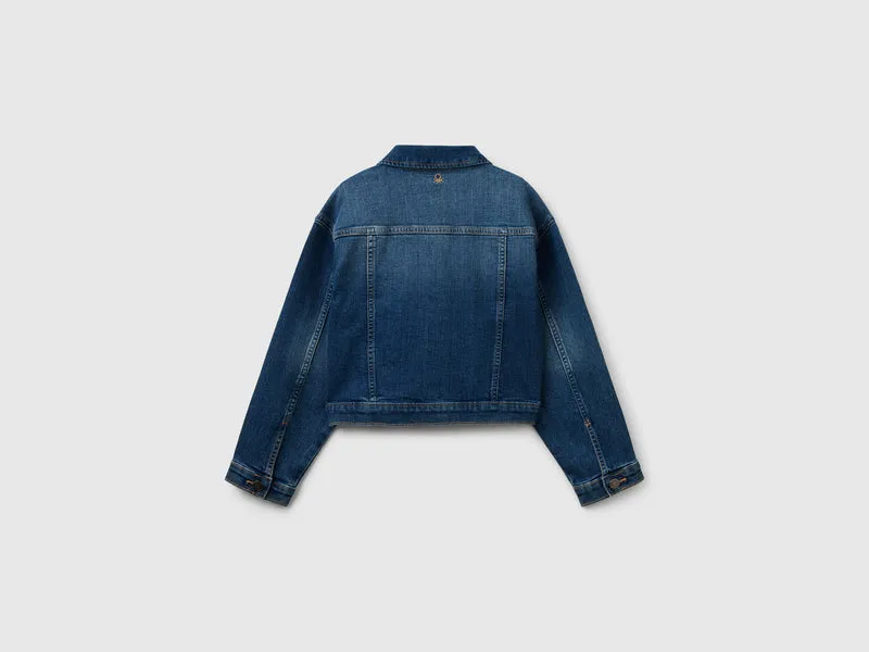 Übergroße Jeansjacke