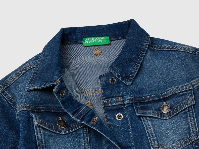 Übergroße Jeansjacke