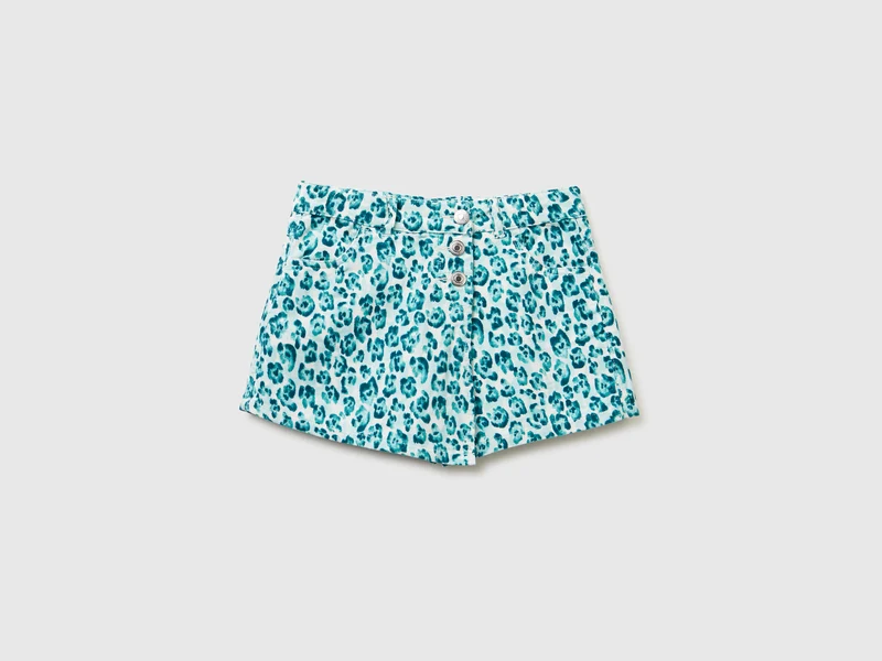 Minirock mit Animalprint