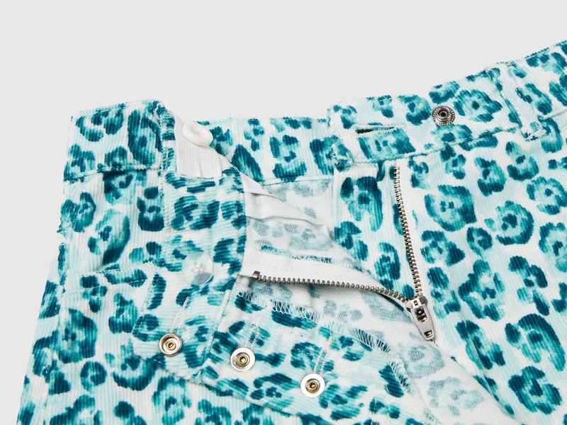 Minirock mit Animalprint