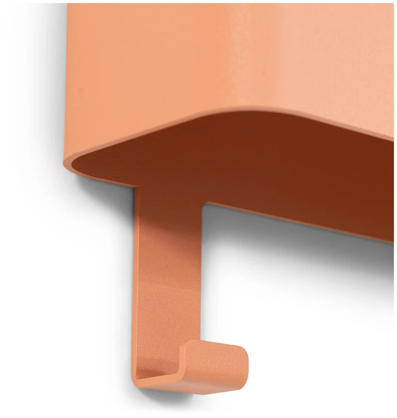 Hakenleiste DAX PLAY 7 Garderobe mit 7 Haken Clay Terra von Spinder