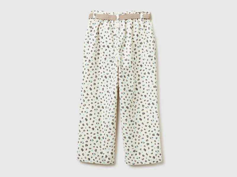 Gemusterte Samthose