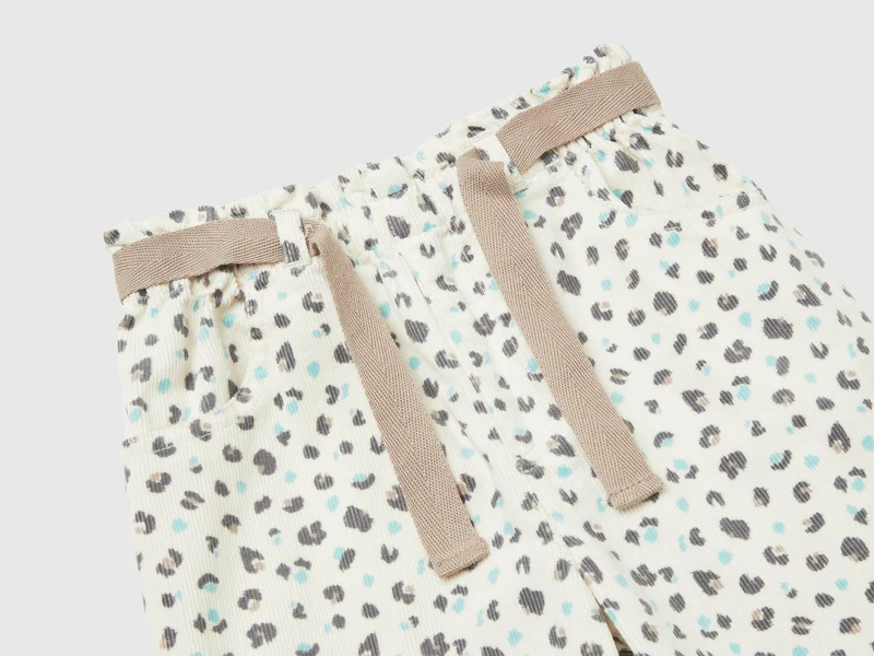 Gemusterte Samthose