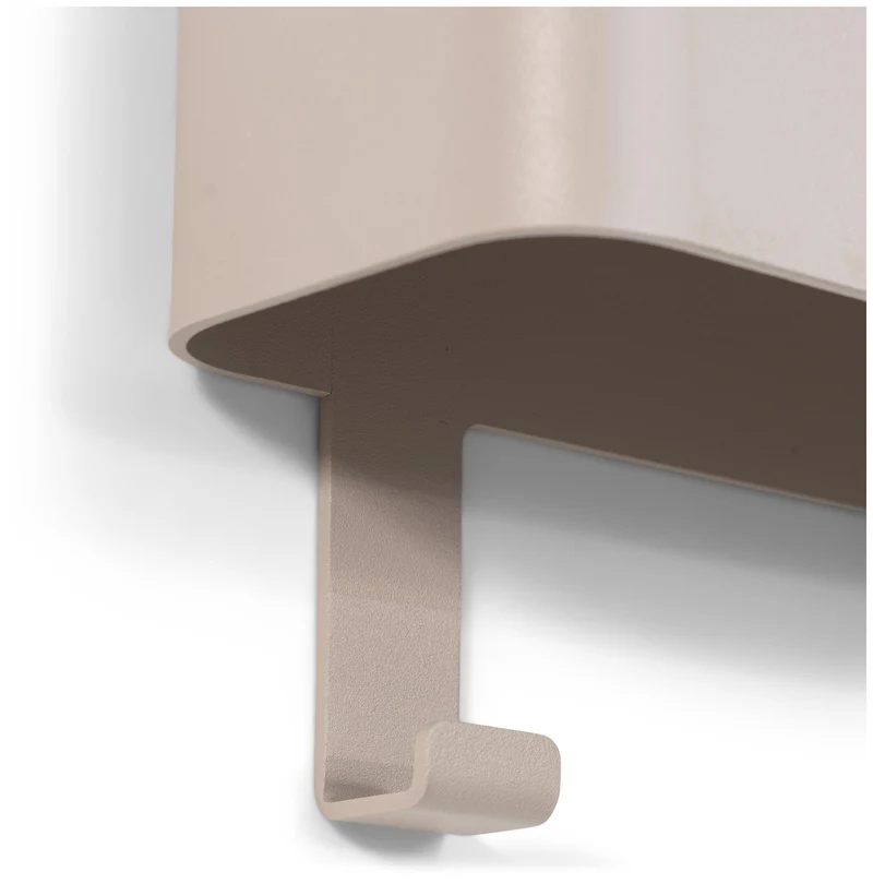 Garderobenhaken DAX PLAY 5 Hakenleiste in Silky Taupe von Spinder