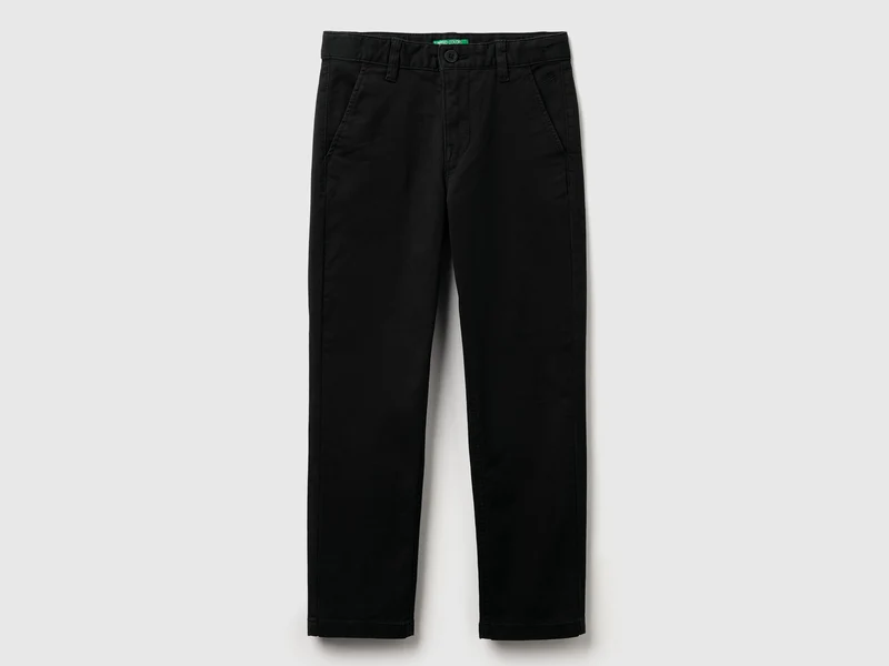 Slim Fit Chinos aus elastischer Baumwolle