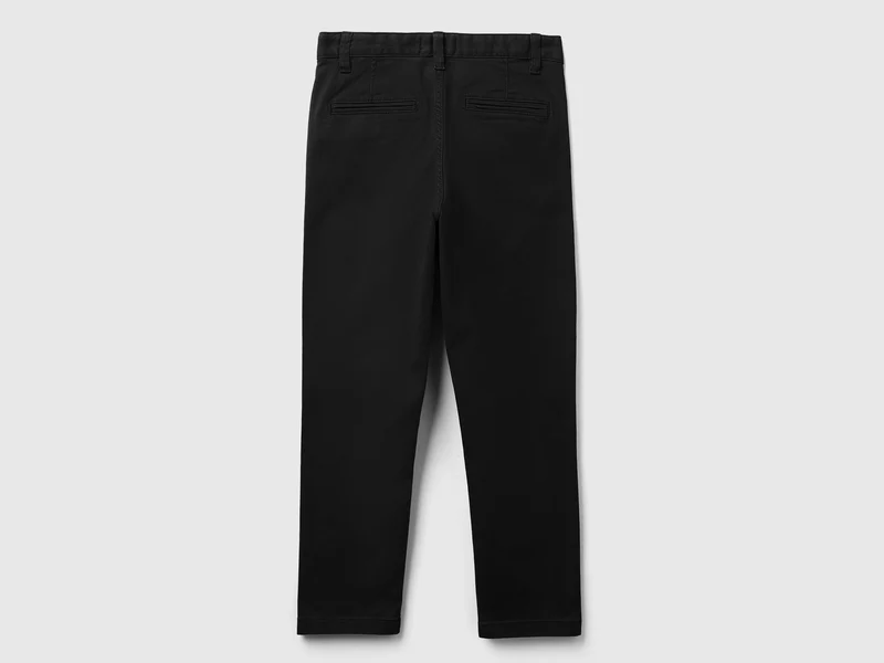 Slim Fit Chinos aus elastischer Baumwolle