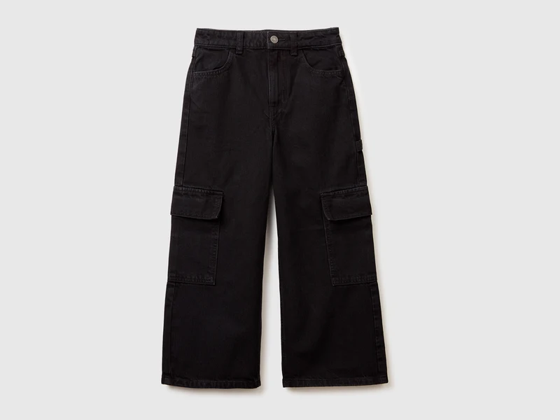 Weit geschnittene Cargojeans