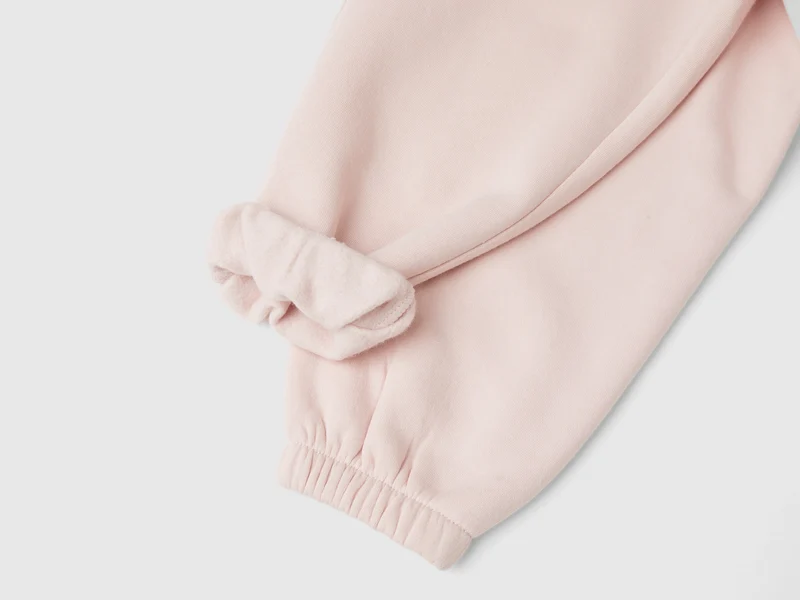 Fleece-Jogginghose mit Kordelzug