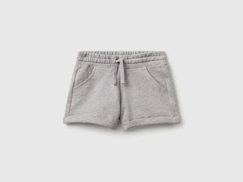 Shorts aus 100 % Baumwollfleece