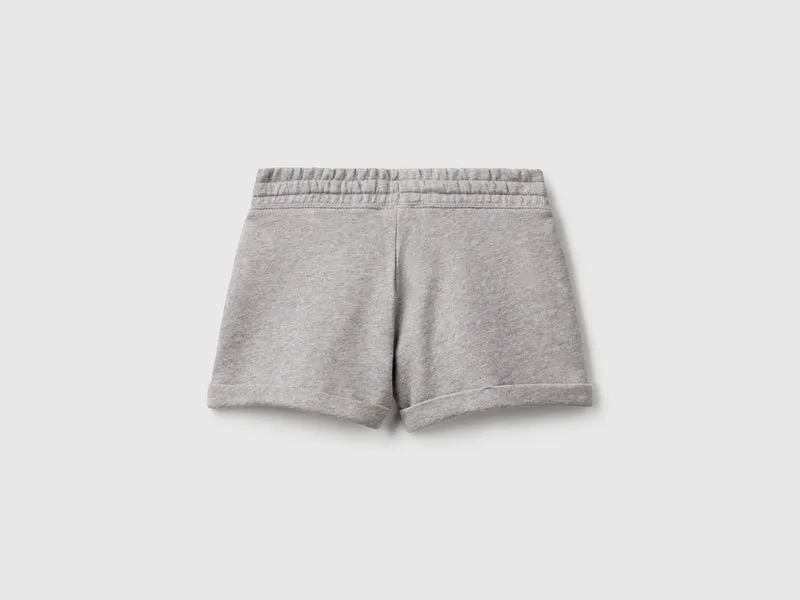 Shorts aus 100 % Baumwollfleece