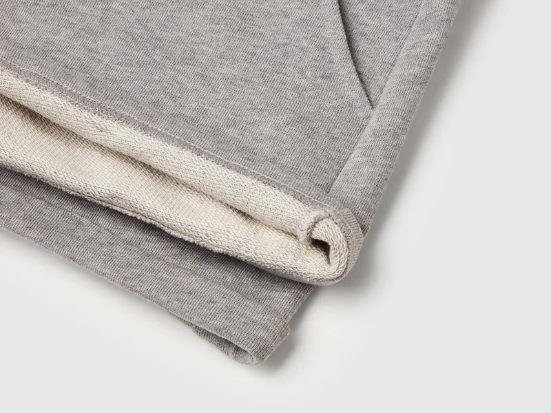 Shorts aus 100 % Baumwollfleece