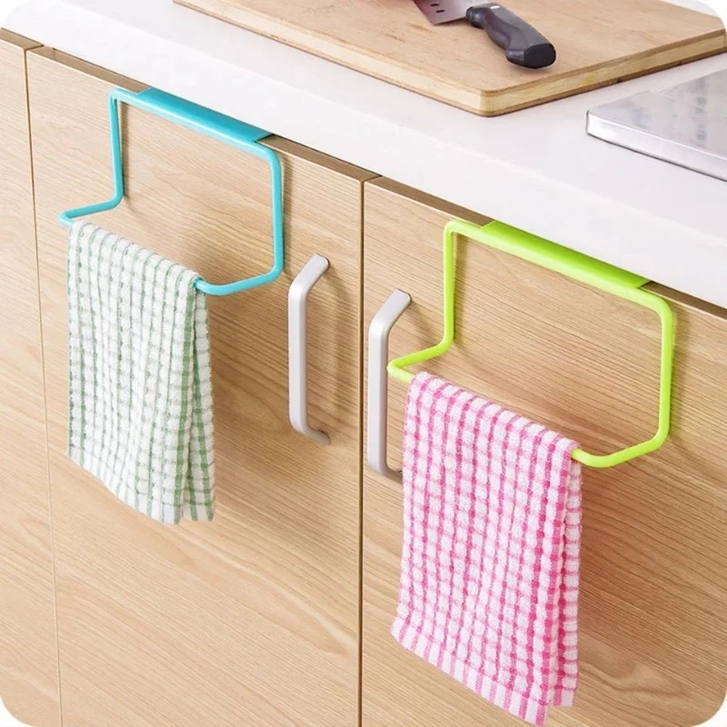 Over Door Plastic Towel Hanging Holder Rack