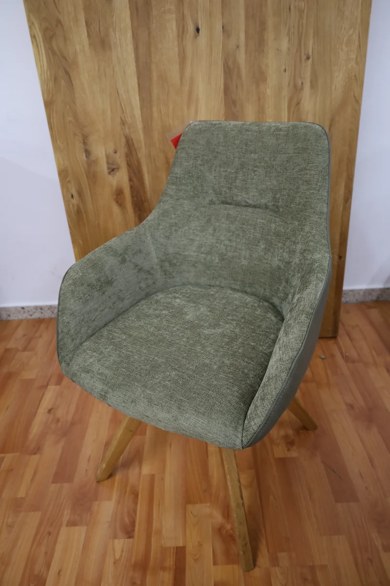 Armlehnenstuhl Stuhl +Drehbar +Massivholz +7 Farben NEU auf Lager