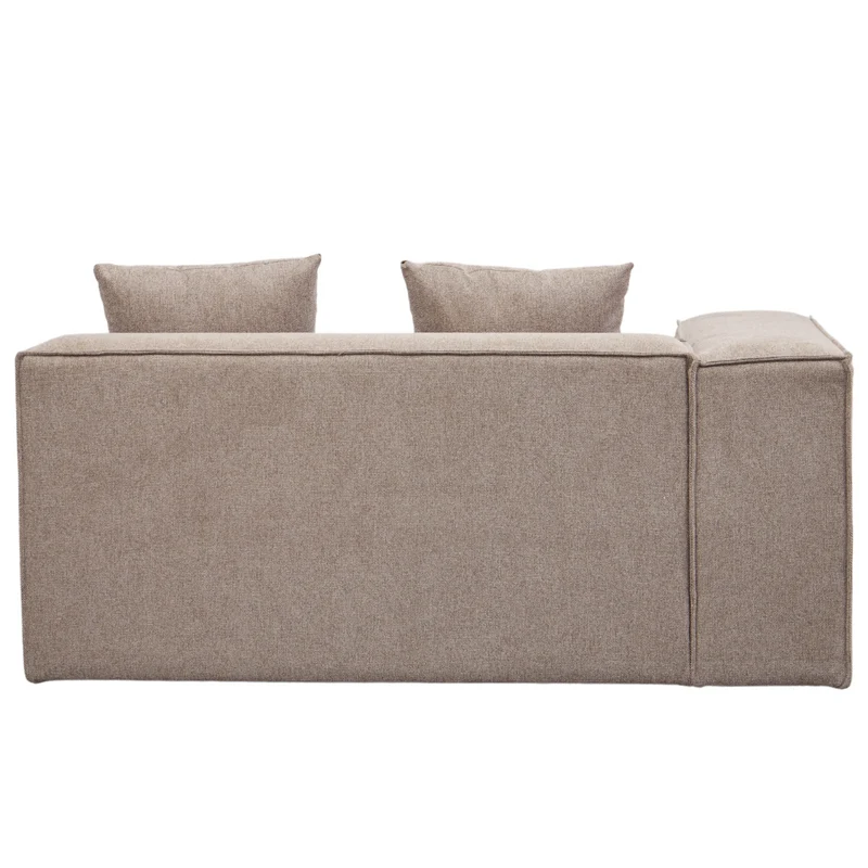 Hailey - Sitzelement für Modulsofa, Linkes Modul in sand L: 147 X T: 100 X H: 65 Cm