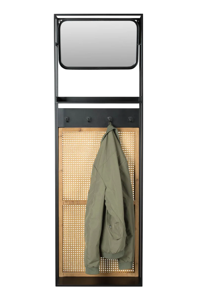 Wandgarderobe mit Garderobenspiegel LANGRES M von DutchBone