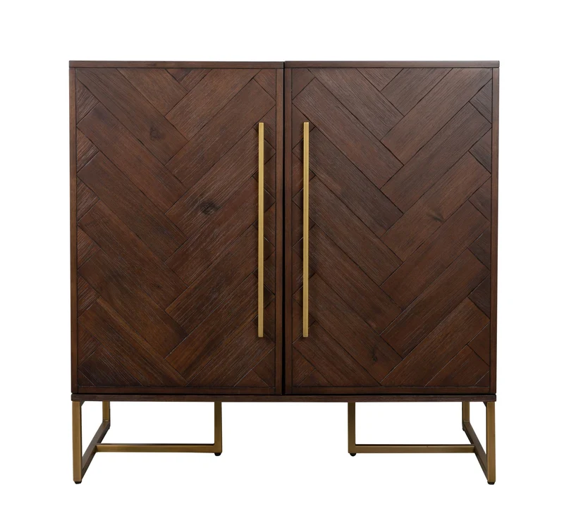 Weinschrank CLASS | Design Barschrank aus Akazie von DutchBone