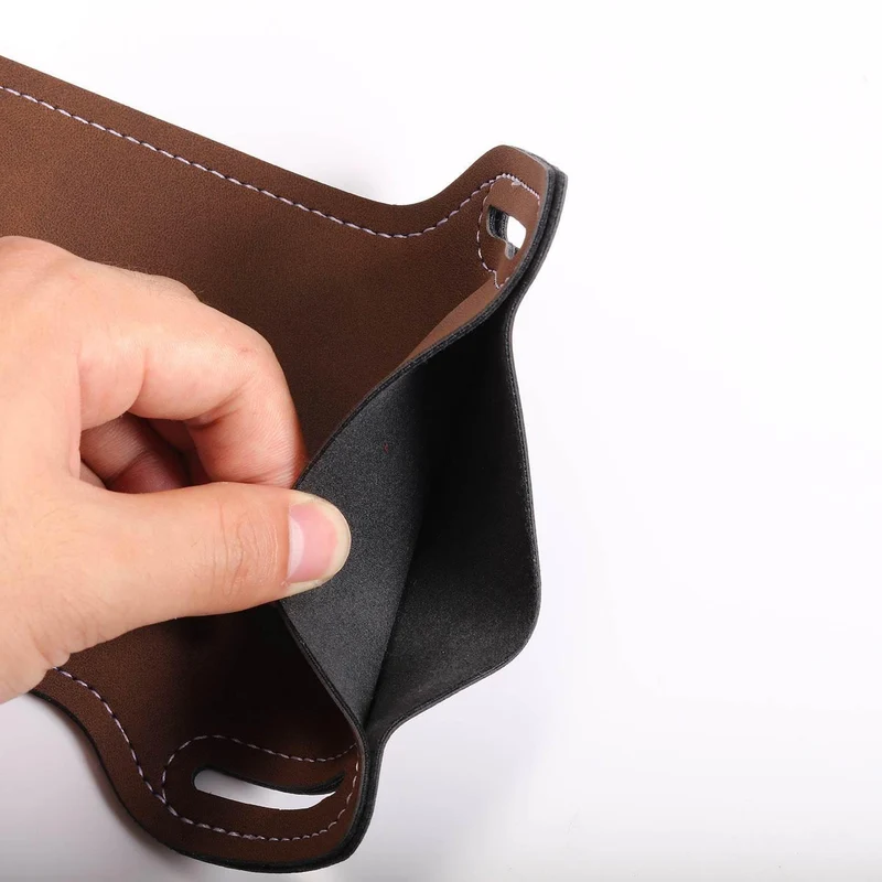 Retro Leather Phone Holder - Stylish Waist Pouch