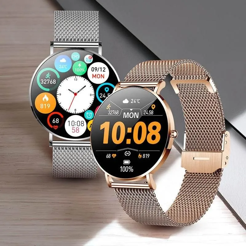 Elegant Smart Watch - Aurora Stylish Fitness Tracker
