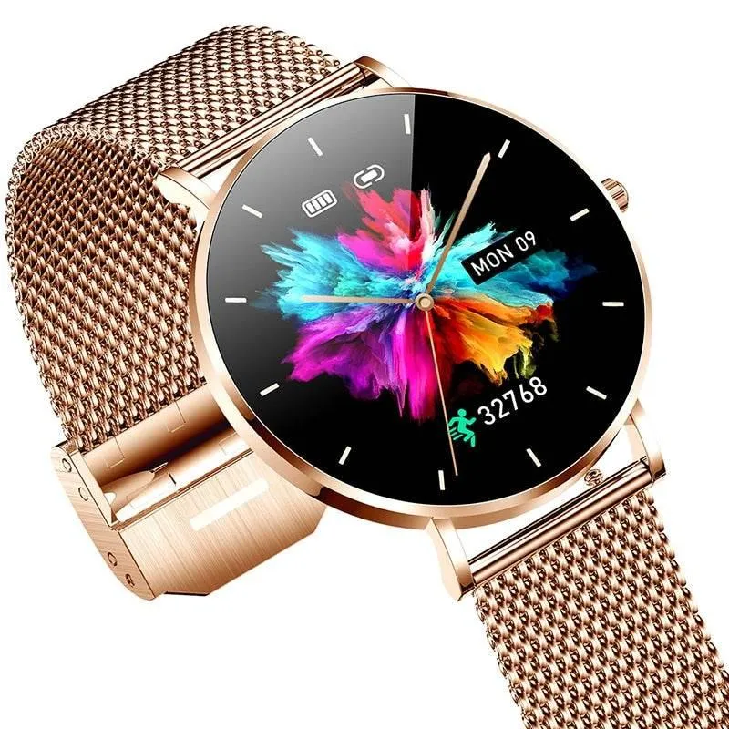 Elegant Smart Watch - Aurora Stylish Fitness Tracker