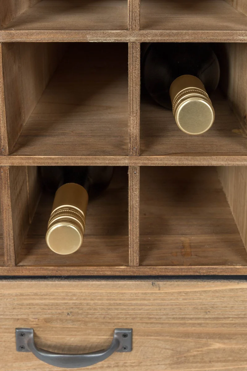 Weinschrank Weinregal EDGAR im Vintage Style