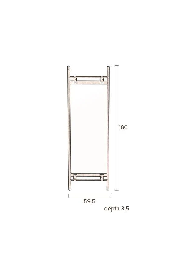 Standspiegel RIVA von DUTCHBONE
