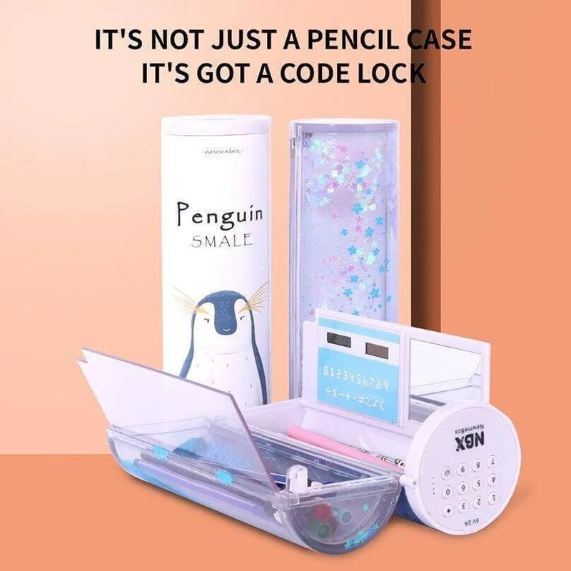 Secure Electronic Password Pencil Case - Safe Storage Organizer