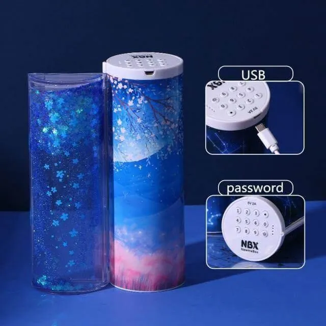 Secure Electronic Password Pencil Case - Safe Storage Organizer