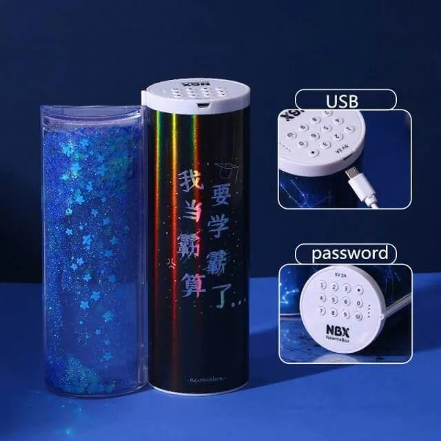 Secure Electronic Password Pencil Case - Safe Storage Organizer
