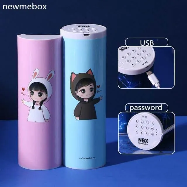 Secure Electronic Password Pencil Case - Safe Storage Organizer