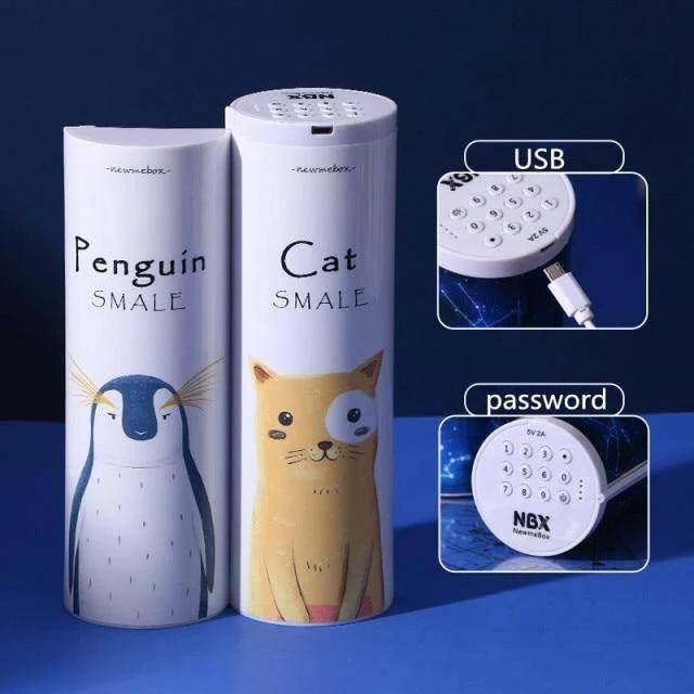 Secure Electronic Password Pencil Case - Safe Storage Organizer