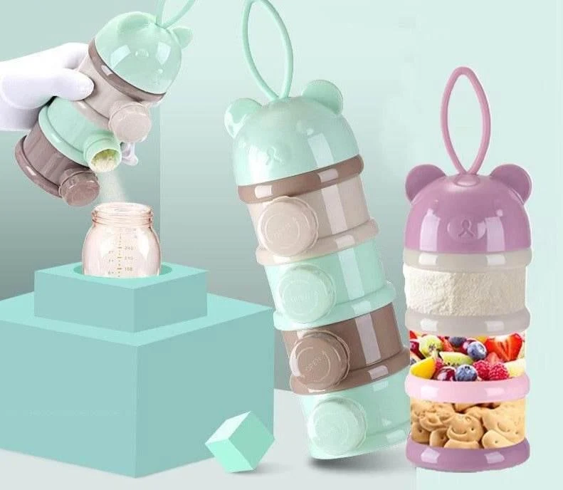 Stackable Baby Food Container - Multi-Layer Cute Design