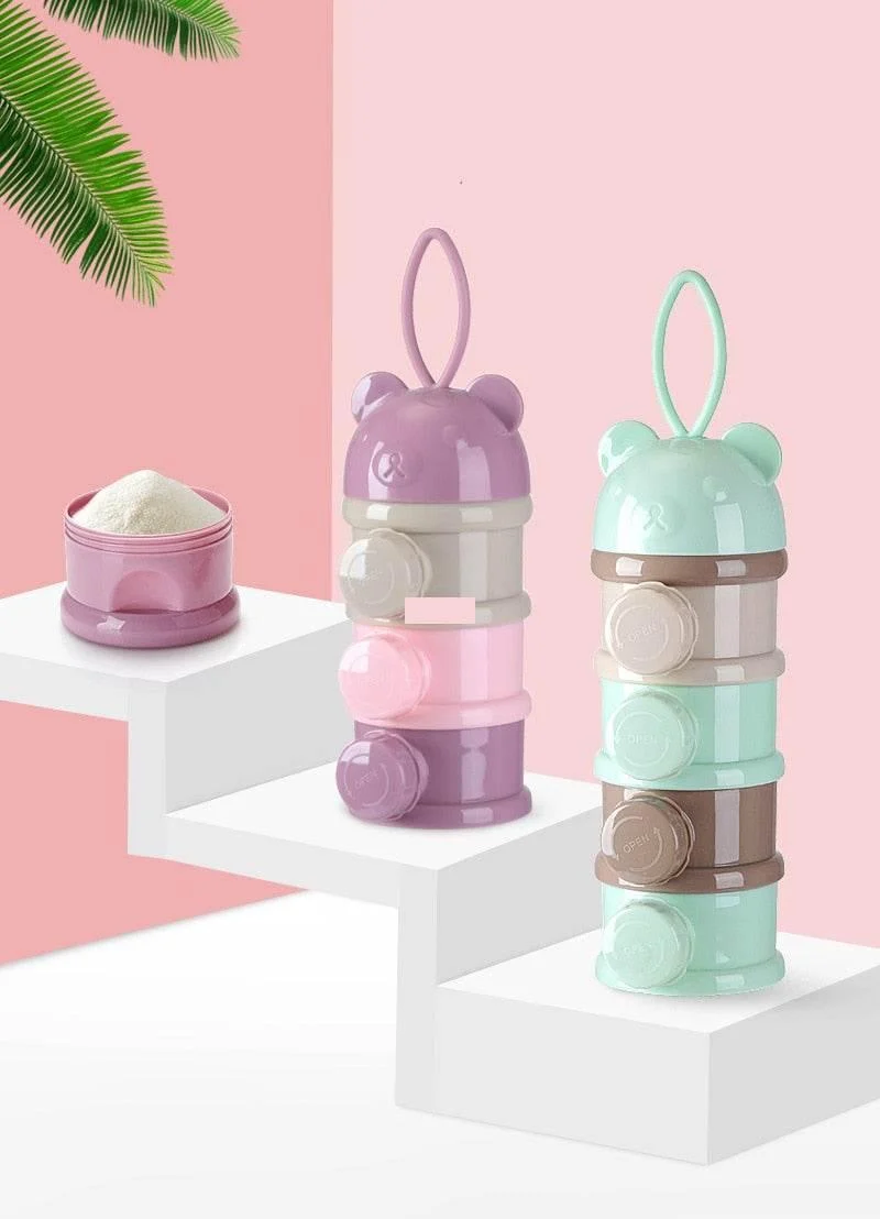 Stackable Baby Food Container - Multi-Layer Cute Design