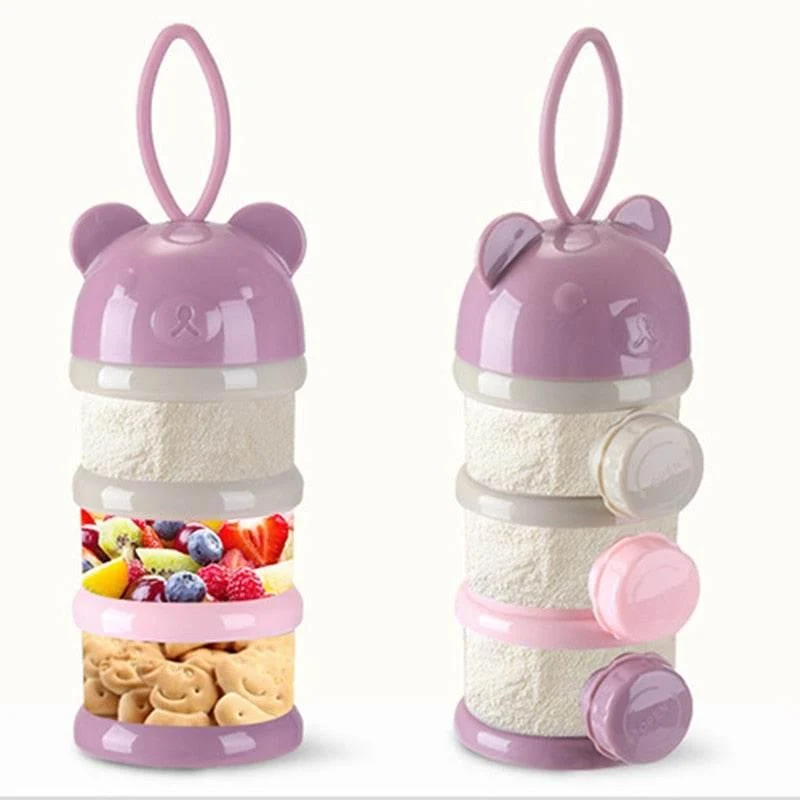 Stackable Baby Food Container - Multi-Layer Cute Design