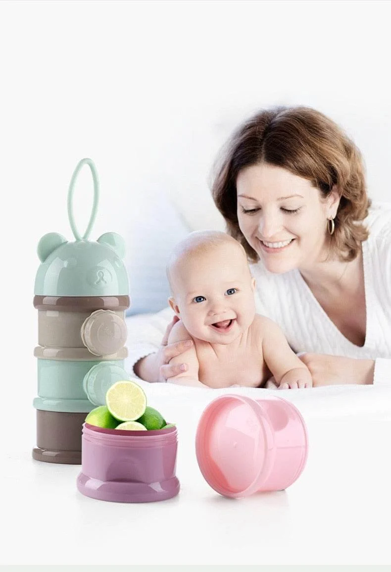 Stackable Baby Food Container - Multi-Layer Cute Design