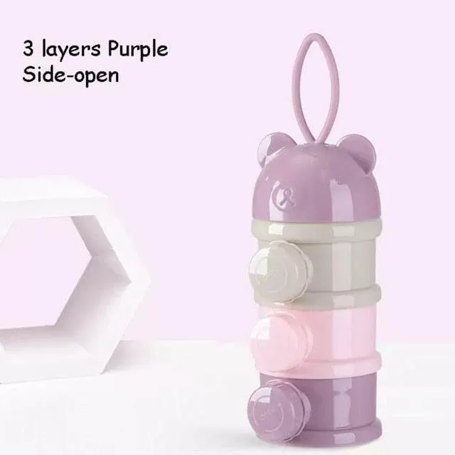 Stackable Baby Food Container - Multi-Layer Cute Design