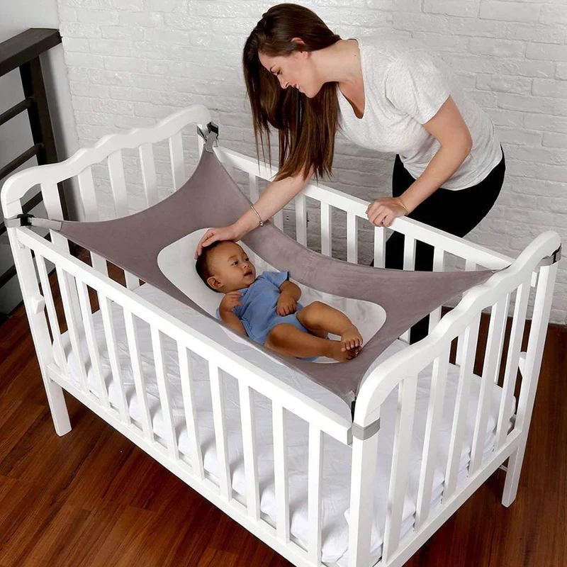 Adjustable Baby Crib Hammock - Detachable Infant Sleep Solution