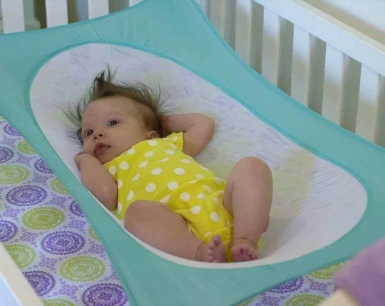 Adjustable Baby Crib Hammock - Detachable Infant Sleep Solution