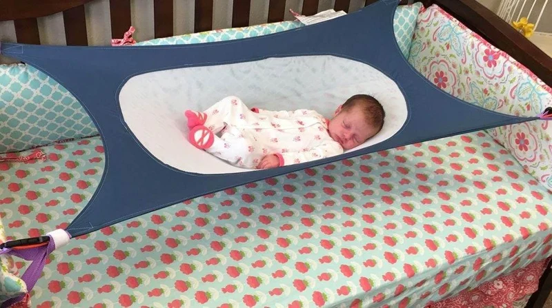 Adjustable Baby Crib Hammock - Detachable Infant Sleep Solution