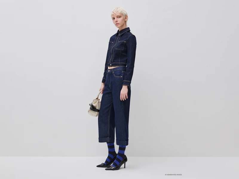 Culotte-Jeans