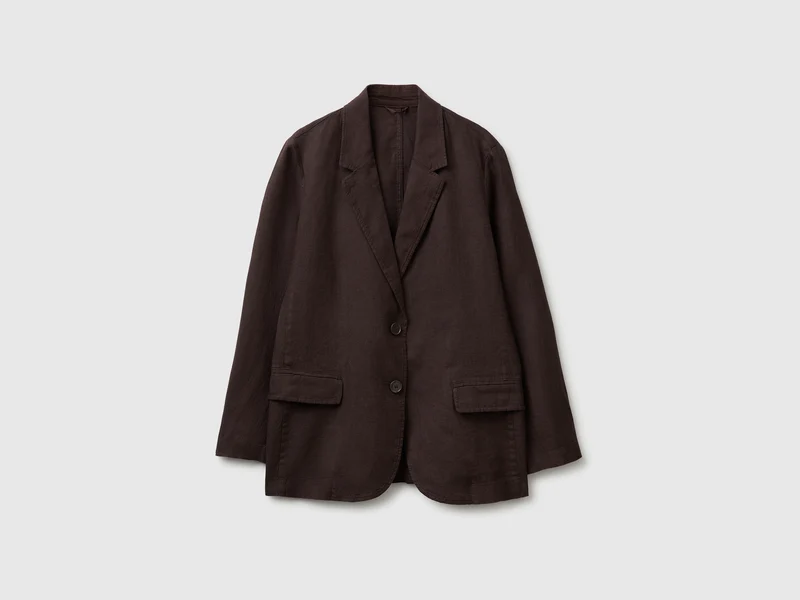 Blazer aus reinem Leinen