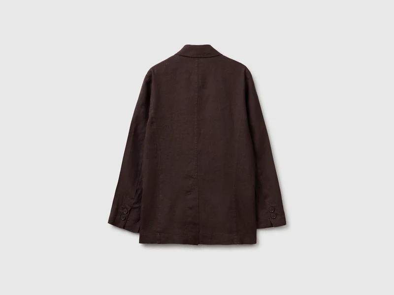 Blazer aus reinem Leinen