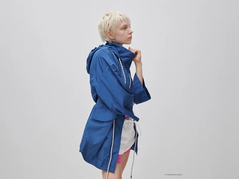 Großer Parka mit Kapuze