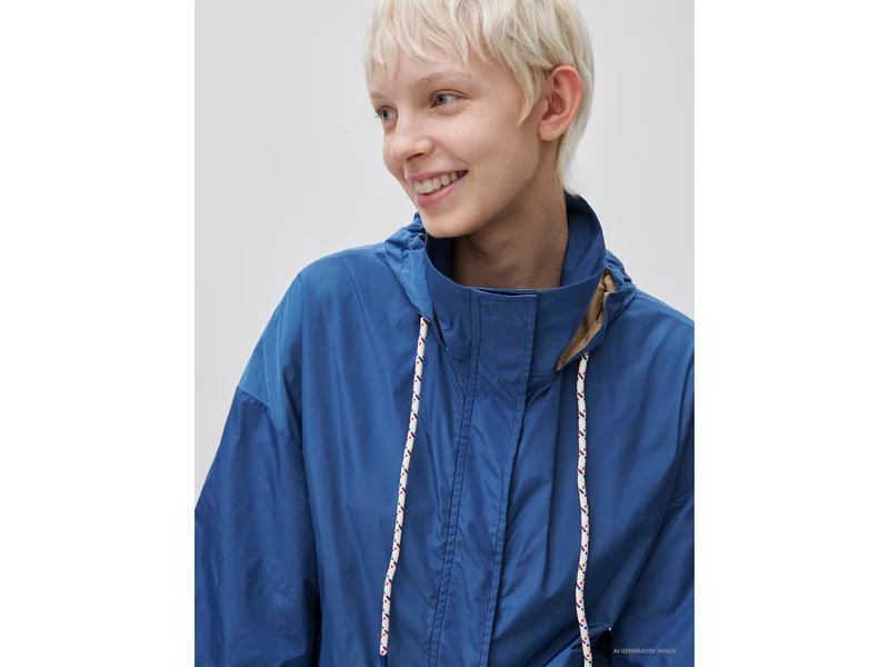 Großer Parka mit Kapuze