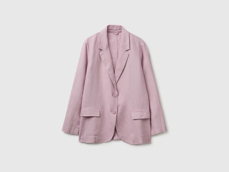 Blazer aus reinem Leinen