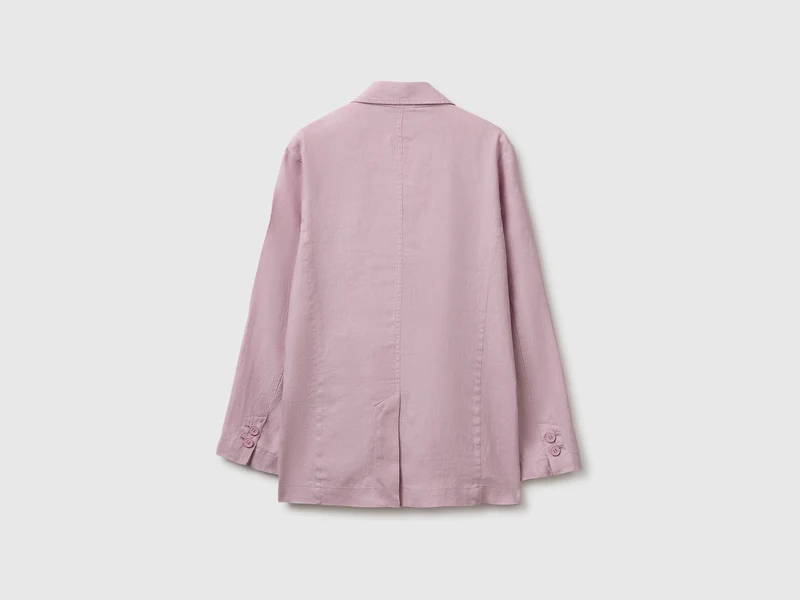 Blazer aus reinem Leinen