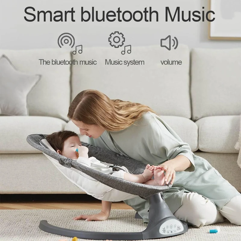 Electric Baby Bouncer Swing - Infant Rocking Chair