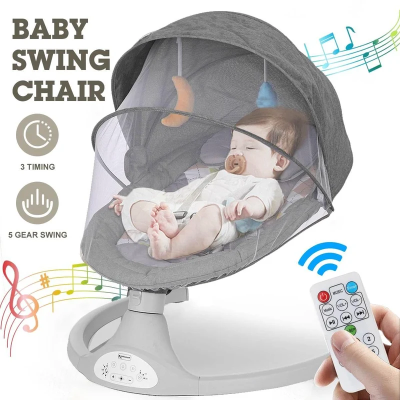 Electric Baby Bouncer Swing - Infant Rocking Chair