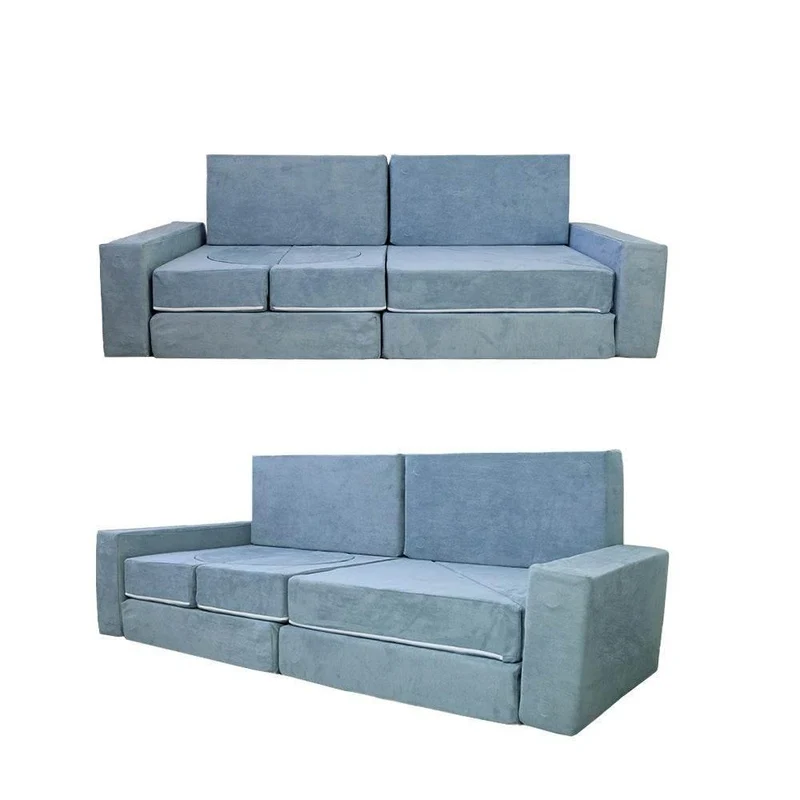 Modular Magnetic Couch - 12-Piece DIY Furniture Set
