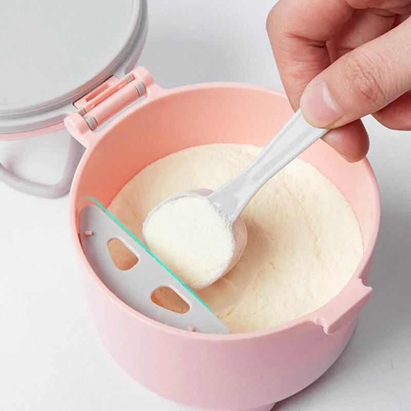 Baby Milk Powder Organizer - Convenient Storage Box for Easy Feeding
